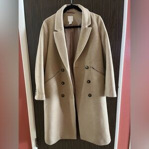 H&M Coat- Tan XS